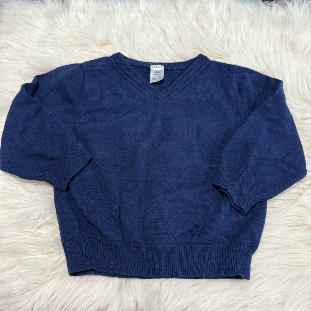 Cater’s Navy Toddler Sweater
